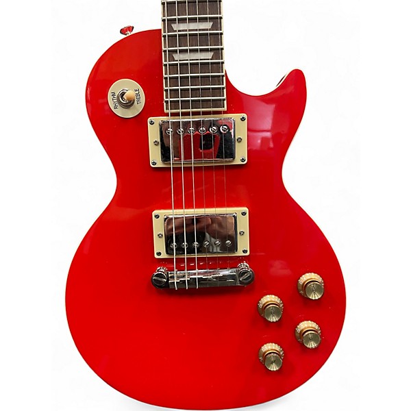 Used Epiphone Les PaulPower Player Candy Apple Red Solid Body Electric Guitar