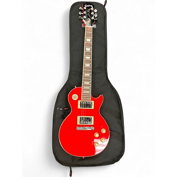Used Epiphone Les PaulPower Player Candy Apple Red Solid Body Electric Guitar