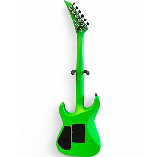 Used Jackson sl3  slime green Solid Body Electric Guitar