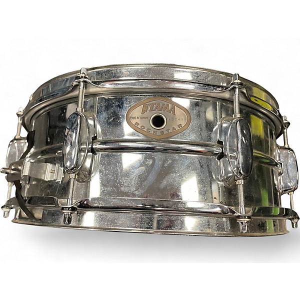 Used TAMA 5X14 Rockstar Series Snare Chrome Drum