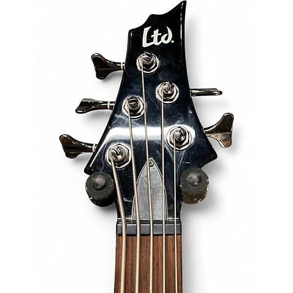 Used ESP LTD B15 5 String Black Electric Bass Guitar