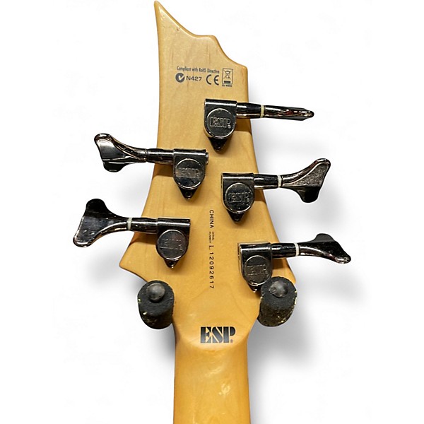 Used ESP LTD B15 5 String Black Electric Bass Guitar