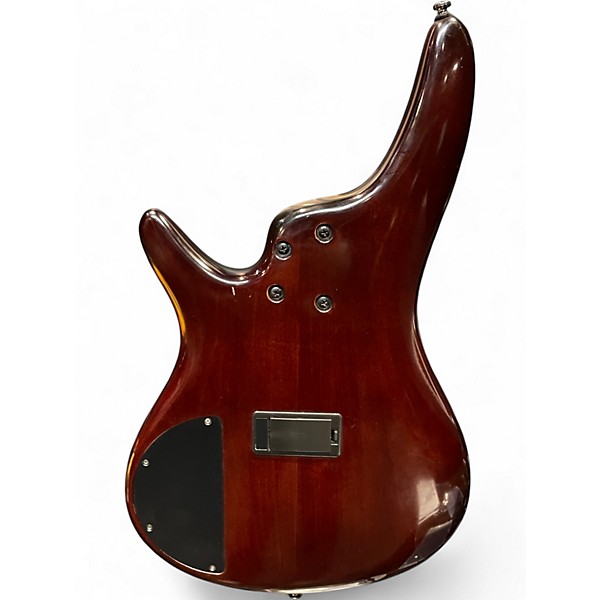 Used Ibanez SR370EF Brown Burst Electric Bass Guitar