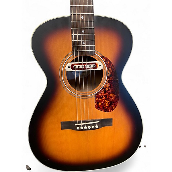 Used Guild M240E TRUBADOUR SUNBURST Acoustic Guitar