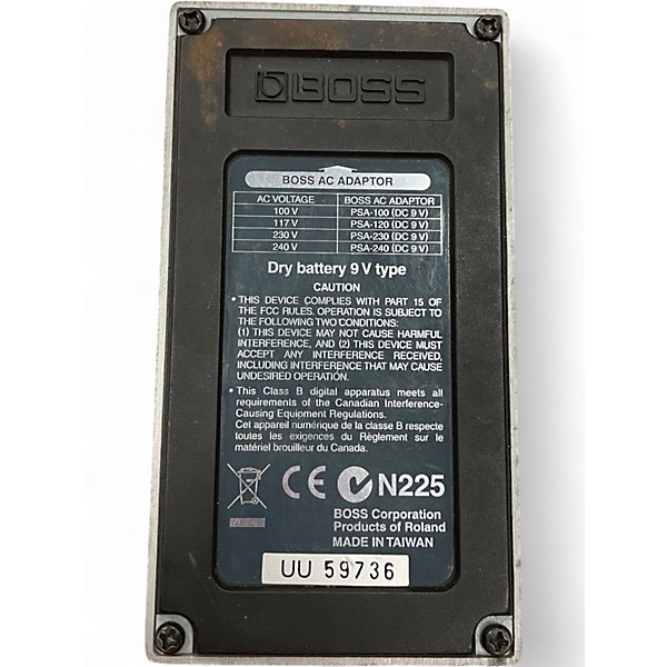 Used BOSS TU2 Chromatic Tuner Pedal