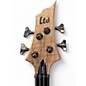 Used ESP LTD B204 Fretless NATURAL Electric Bass Guitar