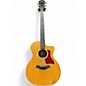 Used Taylor 214CE Deluxe Natural Acoustic Electric Guitar thumbnail
