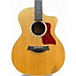 Used Taylor 214CE Deluxe Natural Acoustic Electric Guitar