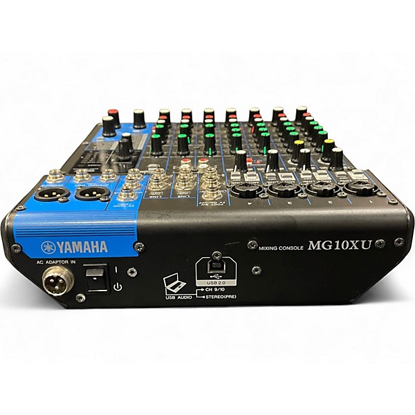 Used Yamaha MG10XU 10 Channel Mixer with Effects Unpowered Mixer