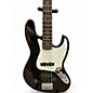 Used Squier JAZZ BASS Black Electric Bass Guitar