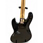 Used Squier JAZZ BASS Black Electric Bass Guitar