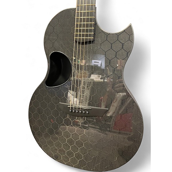 Used McPherson Carbon Sable Carbon Fiber Honeycomb Acoustic Electric Guitar