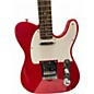 Used Squier Telecaster Candy Apple Red Metallic Solid Body Electric Guitar