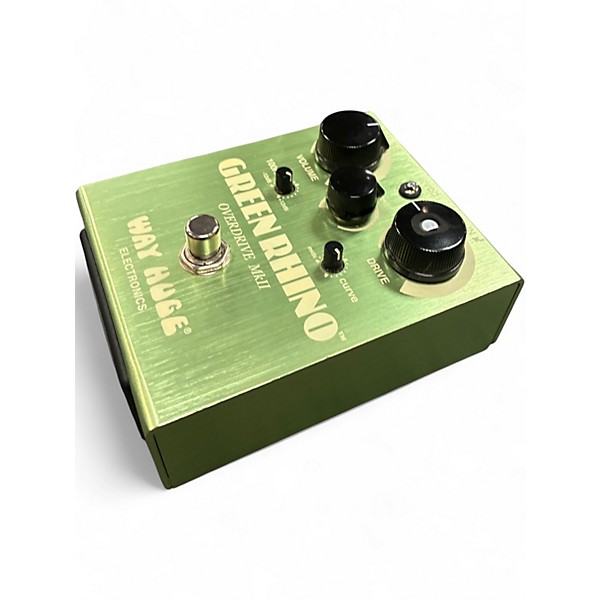 Used Way Huge Electronics WHE202 Green Rhino Overdrive Effect Pedal