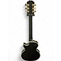 Used 2021 Epiphone Les Paul Custom Black Solid Body Electric Guitar