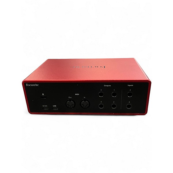 Used Focusrite Scarlett 4i4 GEN 4 Audio Interface