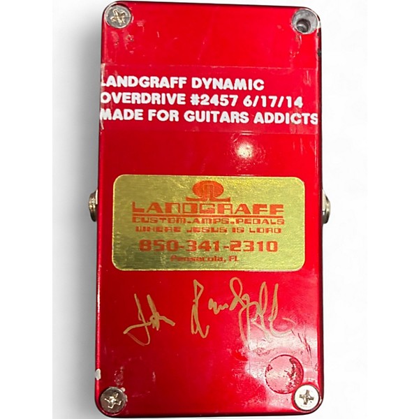 Used Landgraff Dynamic Overdrive Effect Pedal