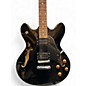 Used Oscar Schmidt OE30 Delta King Black Hollow Body Electric Guitar