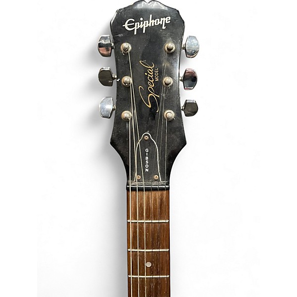 Used Epiphone Les Paul Special II Ebony Solid Body Electric Guitar