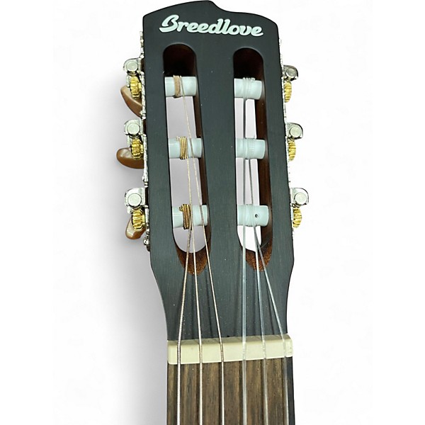 Used Breedlove Discovery S Concert Nylon Natural Classical Acoustic Electric Guitar