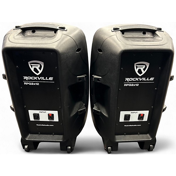 Used Rockville RPG2X12 Powered PA System Sound Package