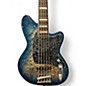 Used Ibanez TMB405TA Cosmic Blue Starburst Electric Bass Guitar