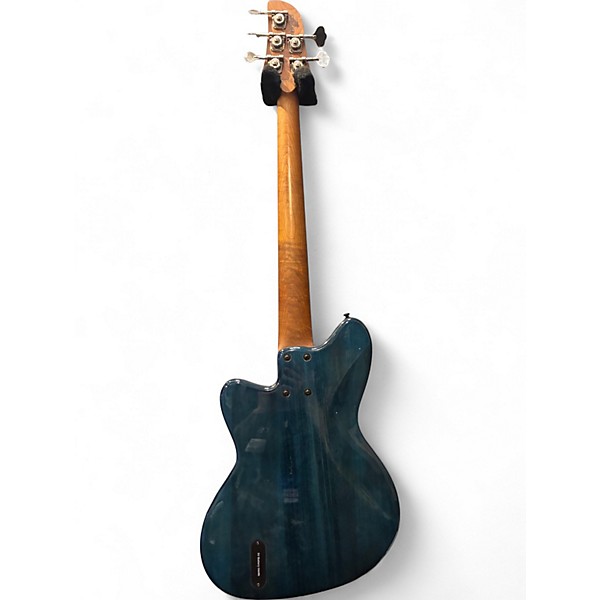Used Ibanez TMB405TA Cosmic Blue Starburst Electric Bass Guitar