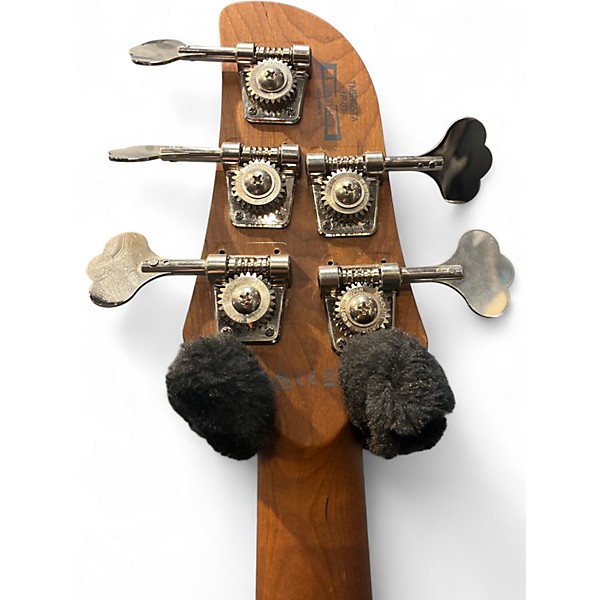 Used Ibanez TMB405TA Cosmic Blue Starburst Electric Bass Guitar