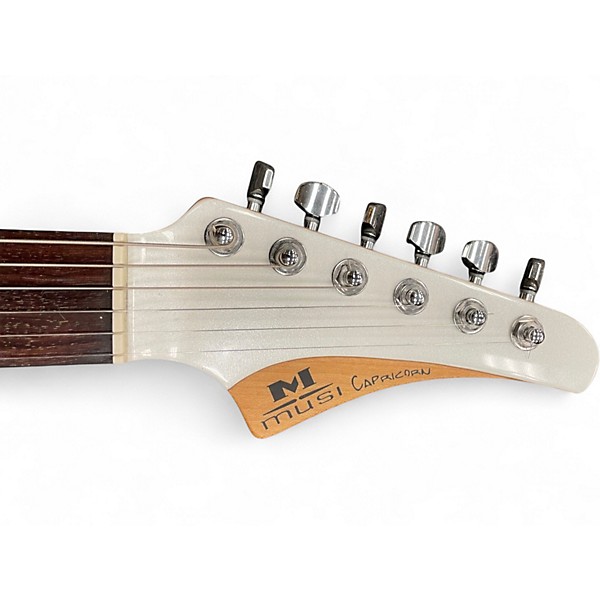 Used M Musi Capricorn Fusion Pearl Solid Body Electric Guitar