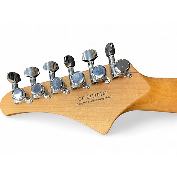 Used M Musi Capricorn Fusion Pearl Solid Body Electric Guitar