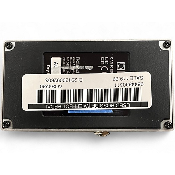 Used BOSS BP1W Effect Pedal