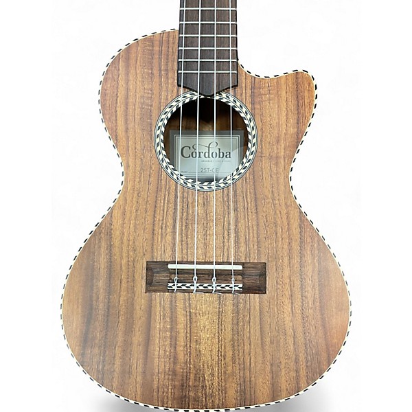 Used Cordoba 25T-CE Natural Ukulele