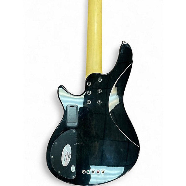 Used Schecter Guitar Research Damien Elite 5 String Charcoal Electric Bass Guitar