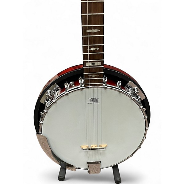 Used Mitchell MBJ200 5 String burst Banjo