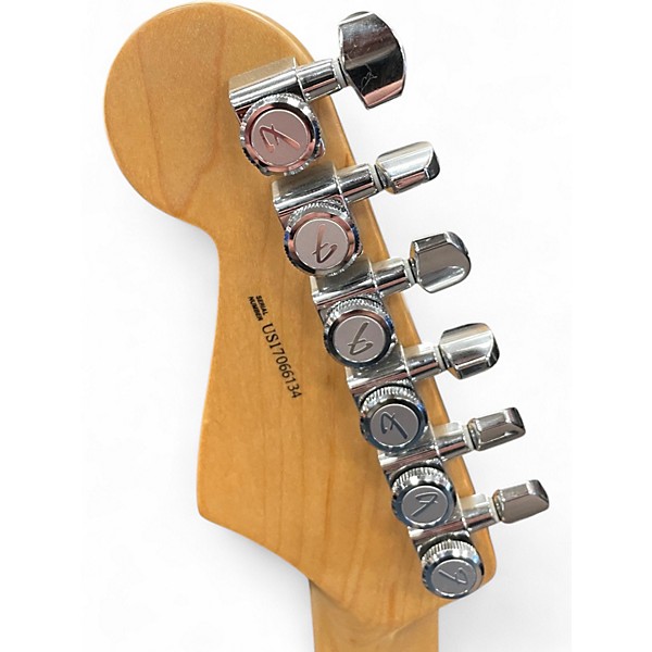 Used 2017 Fender American Professional Stratocaster SSS Olympic White Solid Body Electric Guitar