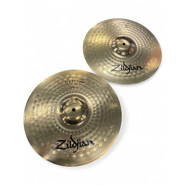 Used Zildjian 14in Planet Z Hi Hat Pair Cymbal