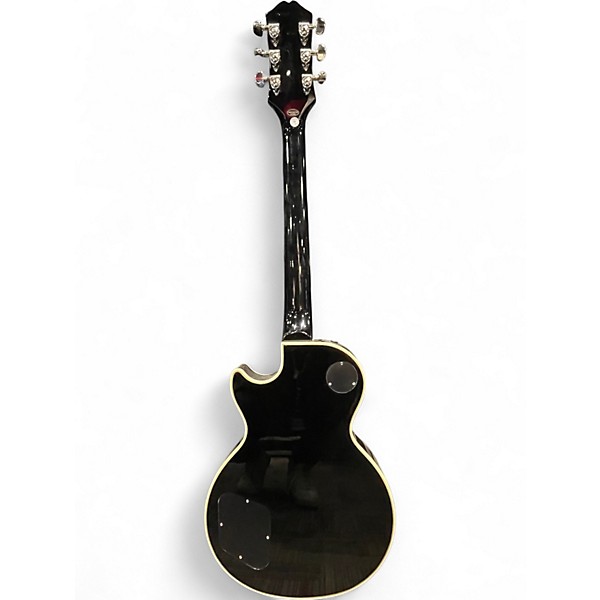 Used Epiphone Les Paul Custom Silverburst Solid Body Electric Guitar