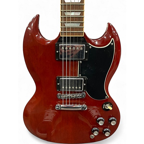 Used Gibson SG Standard 2015 Cherry Solid Body Electric Guitar