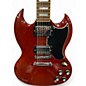 Used Gibson SG Standard 2015 Cherry Solid Body Electric Guitar