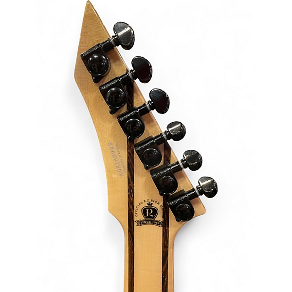 Used B.C. Rich prophecy shredzilla LH Cyan Blue Solid Body Electric Guitar