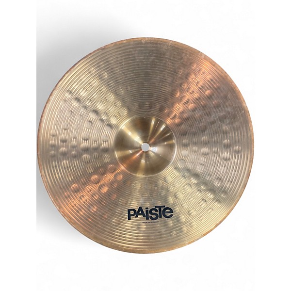 Used Paiste 14in 502 Hi Hat Pair Cymbal