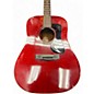 Vintage 1977 Guild D25 Wine Red Acoustic Guitar