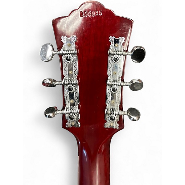 Vintage 1977 Guild D25 Wine Red Acoustic Guitar