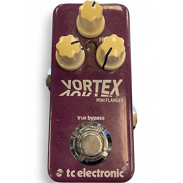 Used TC Electronic Vortex Mini Flanger Effect Pedal