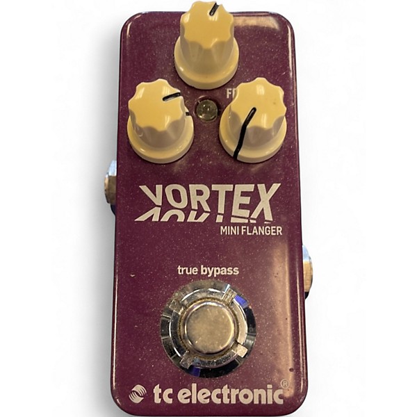 Used TC Electronic Vortex Mini Flanger Effect Pedal