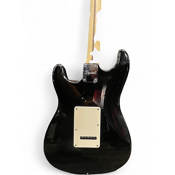 Used Squier Affinity Stratocaster Black Solid Body Electric Guitar