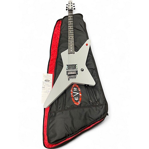Used EVH STAR LIMITED EDITION PRIMER GRAY Solid Body Electric Guitar