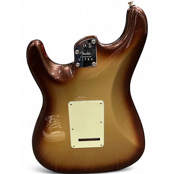 Used Fender American Ultra Stratocaster mocha burst Solid Body Electric Guitar