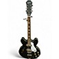 Used Epiphone WORN CASINO Flat Black Hollow Body Electric Guitar thumbnail