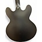 Used Epiphone WORN CASINO Flat Black Hollow Body Electric Guitar